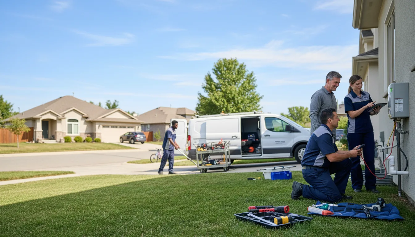Tankless water heater service in Maysville, MO